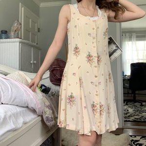 New With Tags: Vintage Betsey Johnson midi floral dress